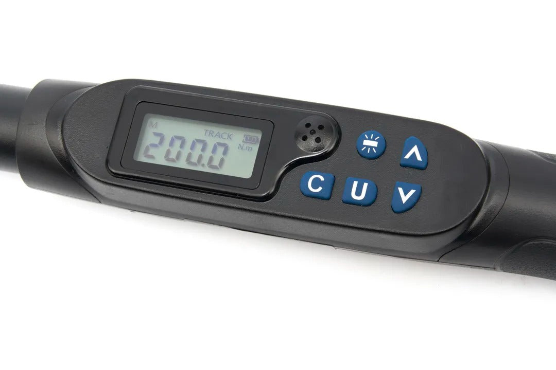 Momentový kľúč, digitálny, 10 - 200Nm, 1/2'' HBM