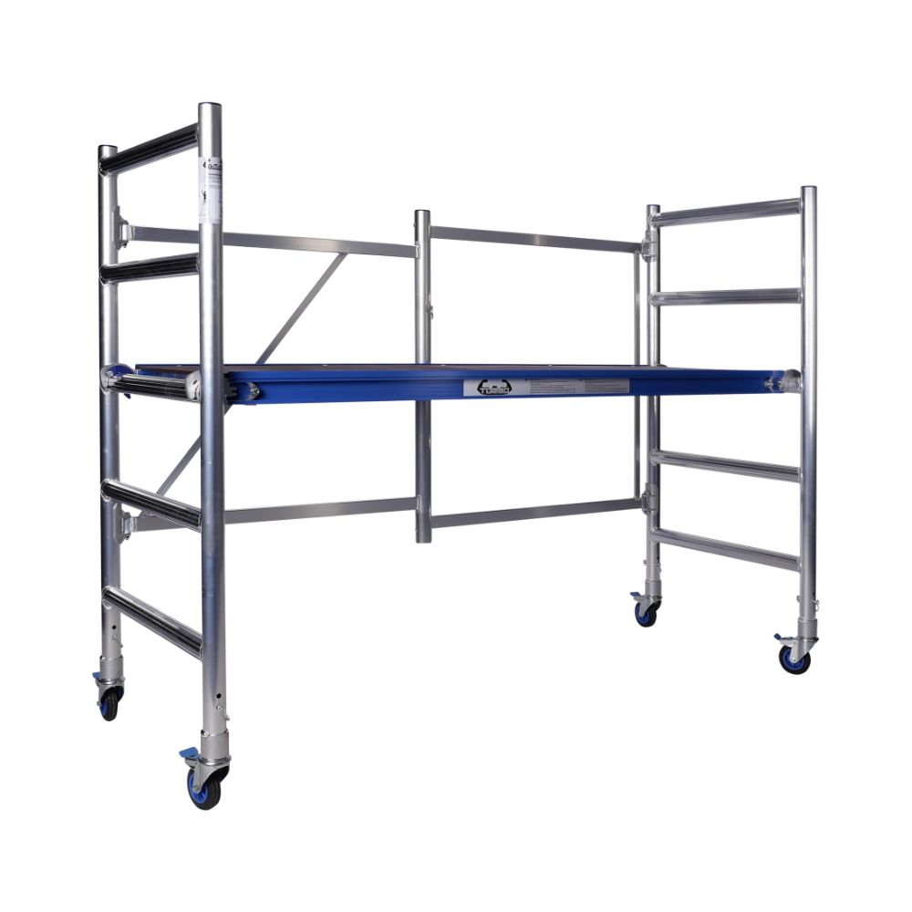 Mobilné skladacie lešenie 3,15m ALX-FS 75 so schodíkmi Torso Holandsko