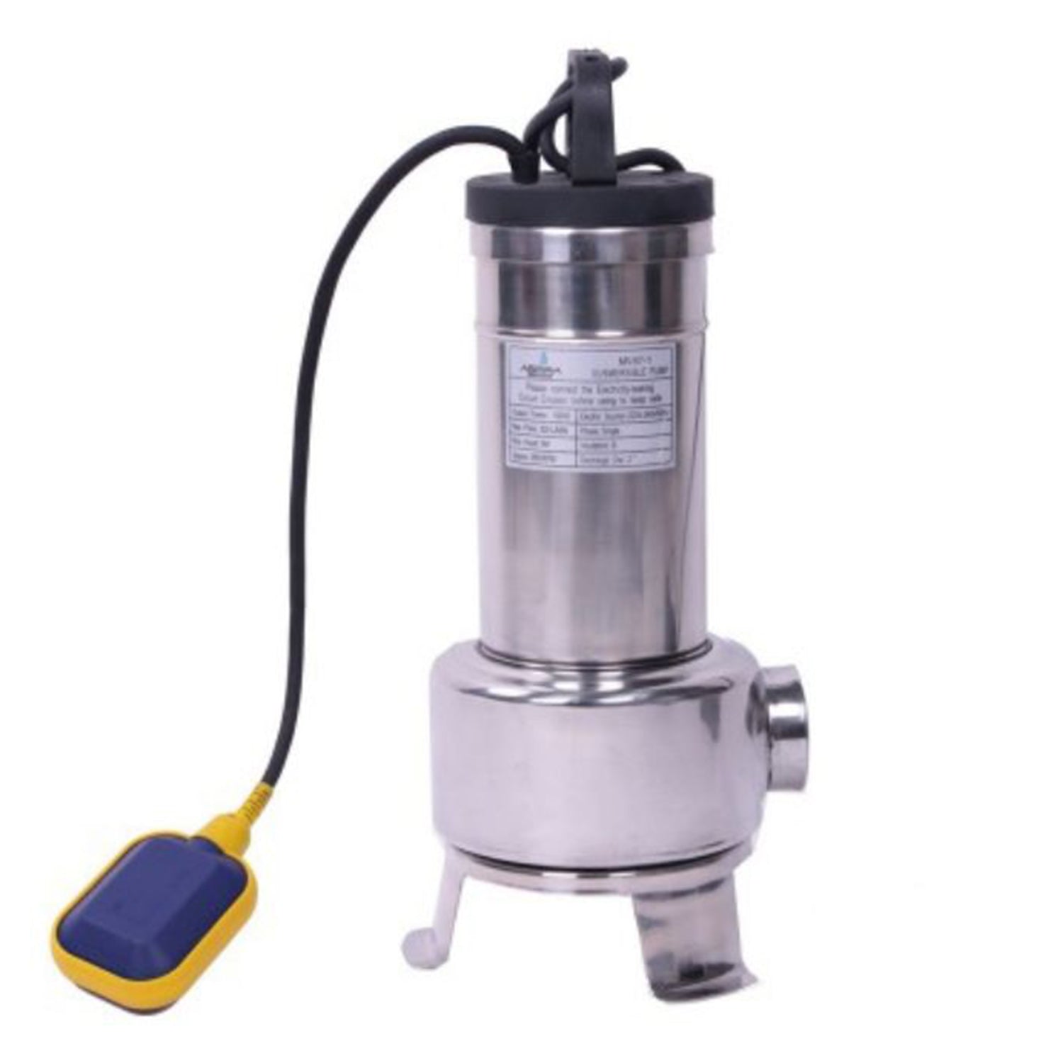 Ponorné čerpadlo, nerezové, s ventilom a plavákom 0,55kW