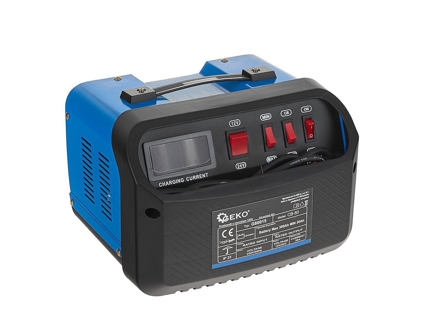 Nabíjačka autobatérií so štartérom CB50 12V /24V, 30A, pre batérie 20 - 380Ah