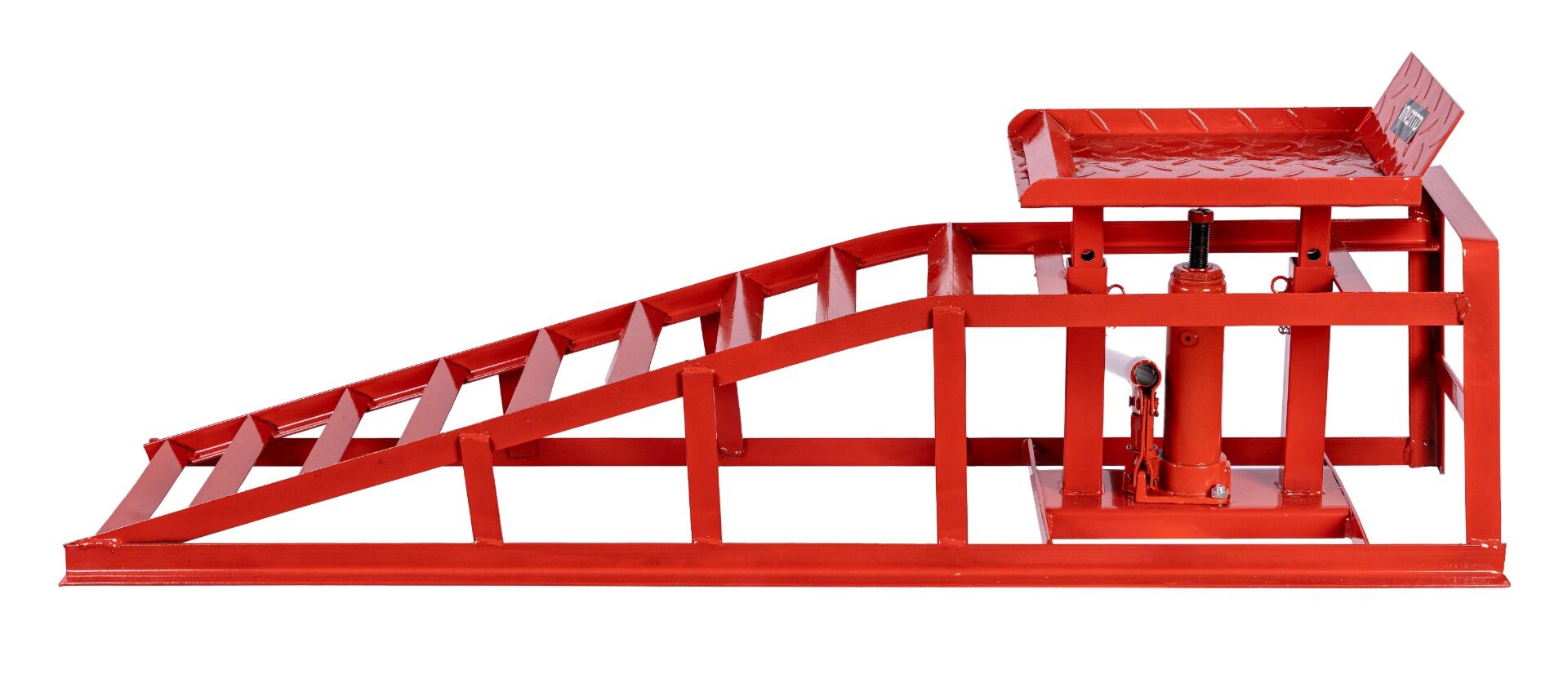 Nájazdové rampy s hydraulickým zdvihom, sada 2ks, 2t, Invento