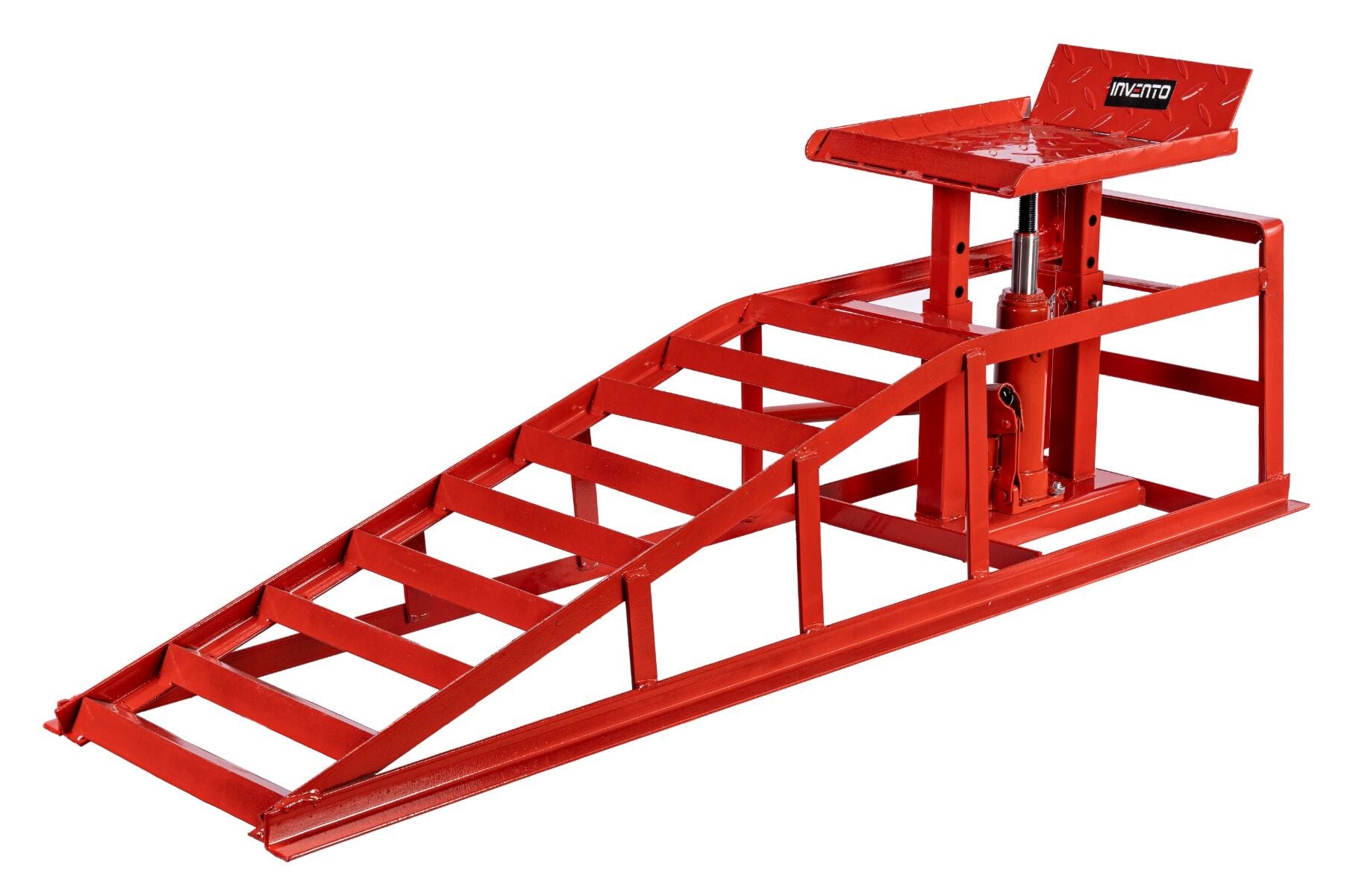 Nájazdové rampy s hydraulickým zdvihom, sada 2ks, 2t, Invento