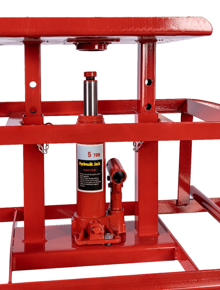 Nájazdové rampy s hydraulickým zdvihom, sada 2ks, 2t, Invento