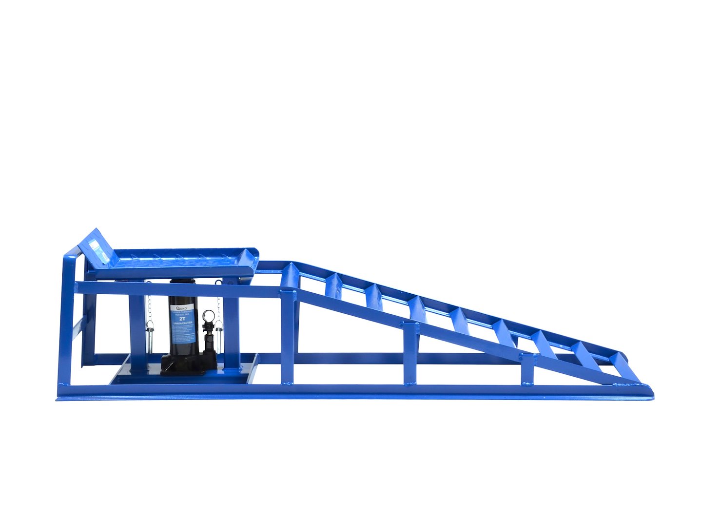 Nájazdová rampa, s hydraulickým zdvihom, 2t, Geko
