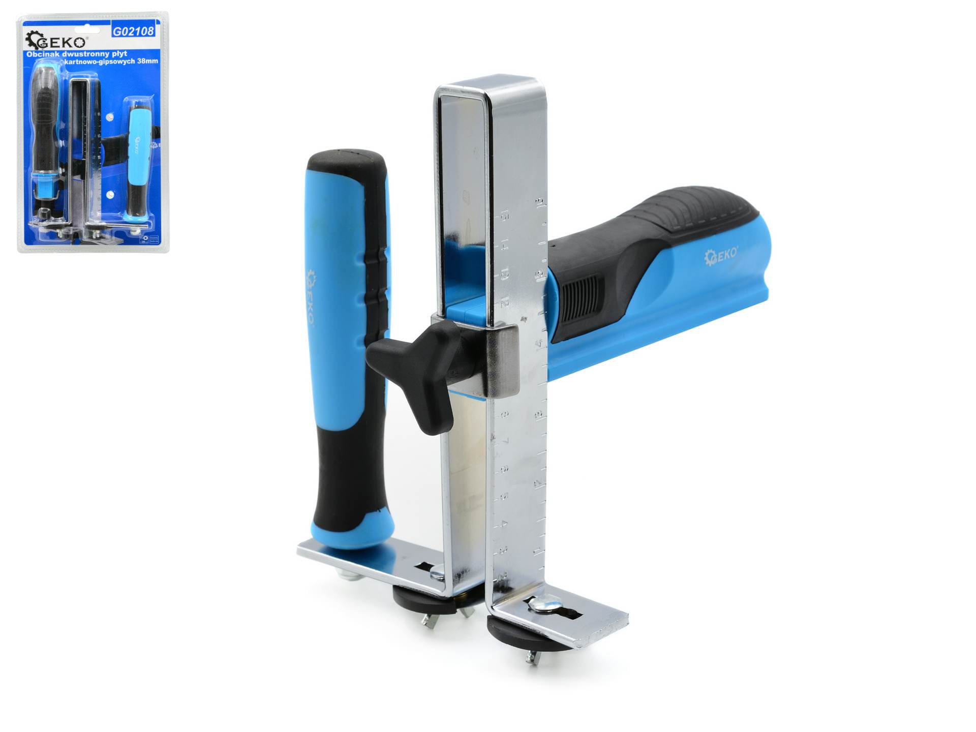 Zariadenie na obojstranné rezanie sadrokartónu 38 mm