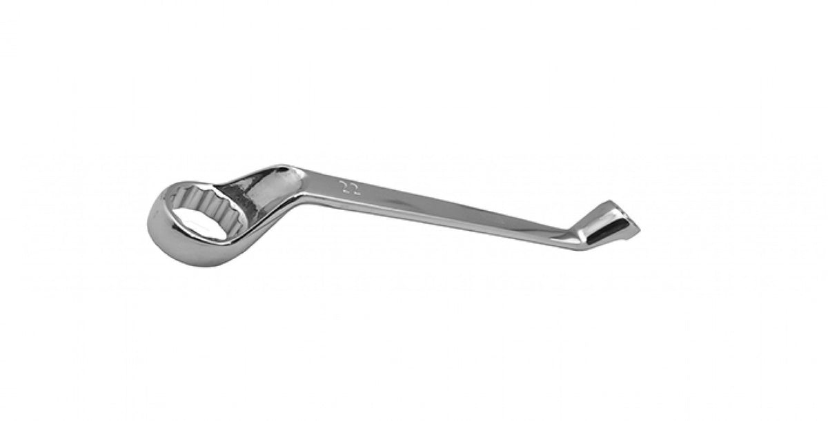 Obojstranný očkový kľúč ohnutý 10 x 11mm Kroftools