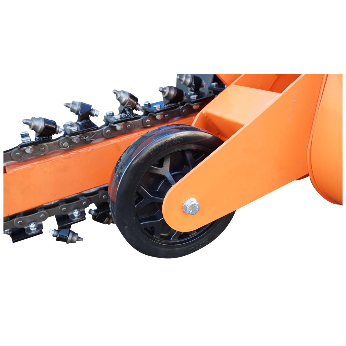 Pôdna ryhovacia fréza 7HP, pracovná šírka 100mm, hĺbka 450mm Thor