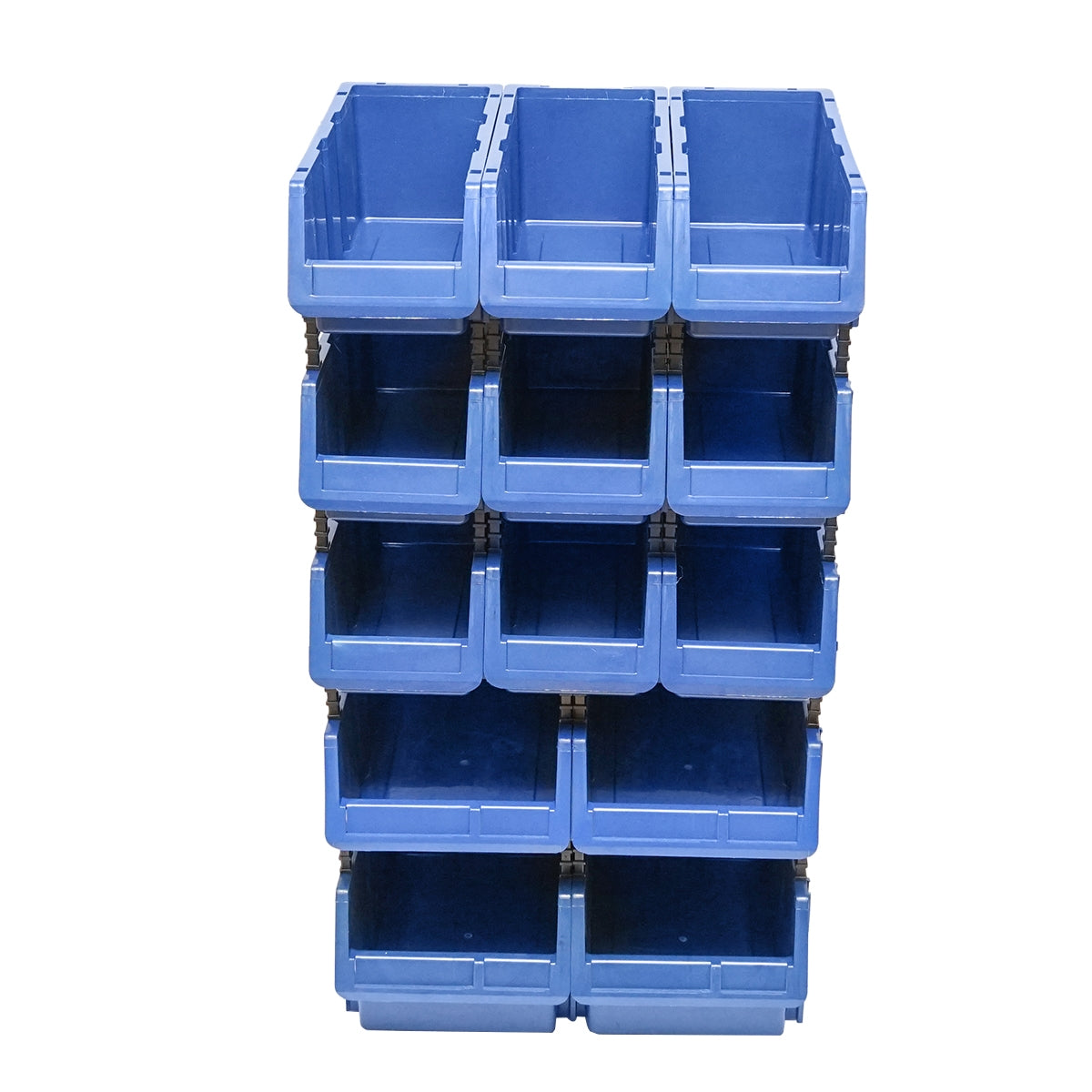 Plastový organizér s 13 boxmi, modrý, 510x400x1000mm