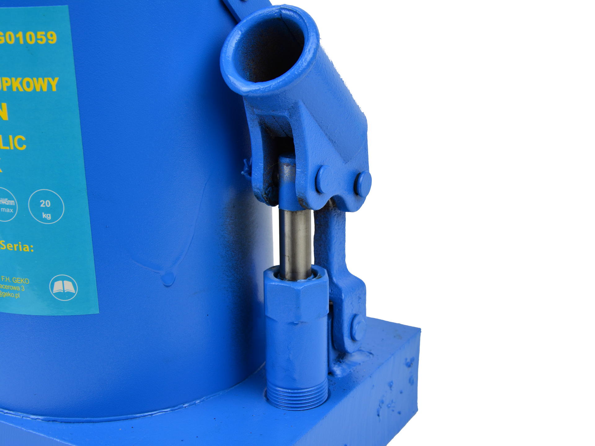 Hydraulický valcový zdvihák fľaškový - panenka 50t