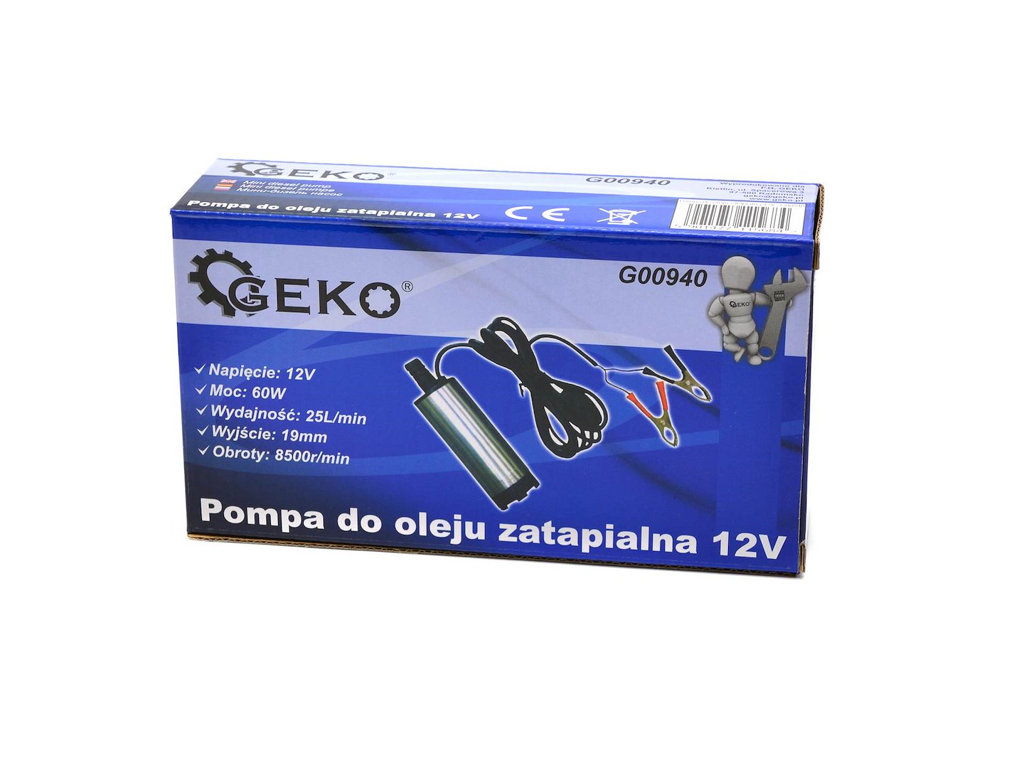 Ponorné čerpadlo na naftu a iné kvapaliny 12/24V, 60W