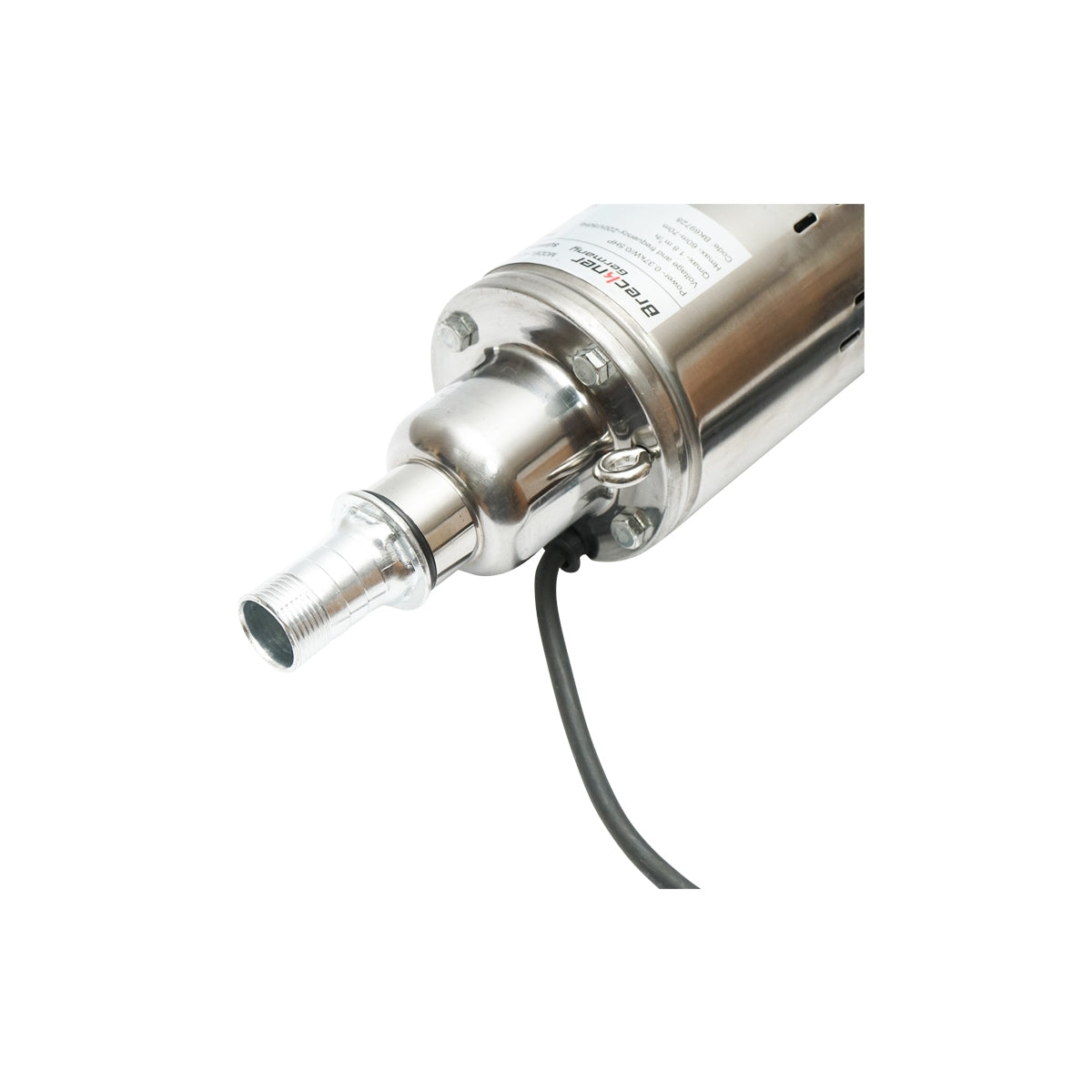 Ponorné čerpadlo na vodu Ø100mm, 30l/min, max. hĺbka 50m, 220V, 370W 4QGD1.2-50-0.37 Breckner Germany