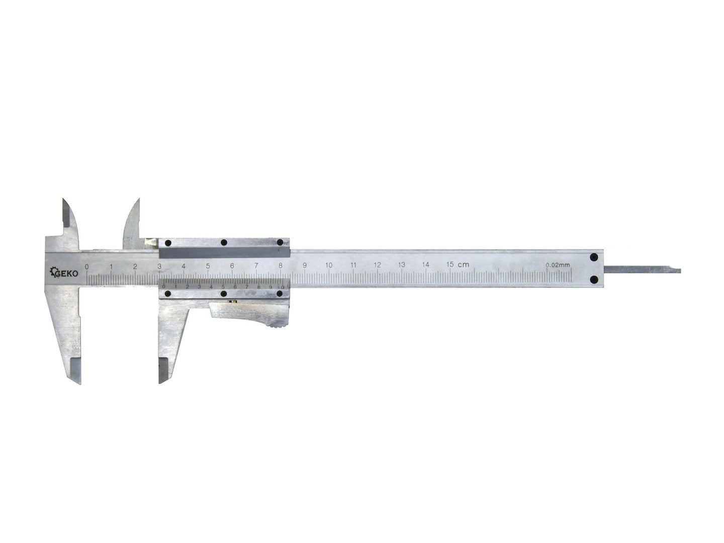 Posuvné meradlo - šublera, 0 - 150mm, 0,02mm Geko