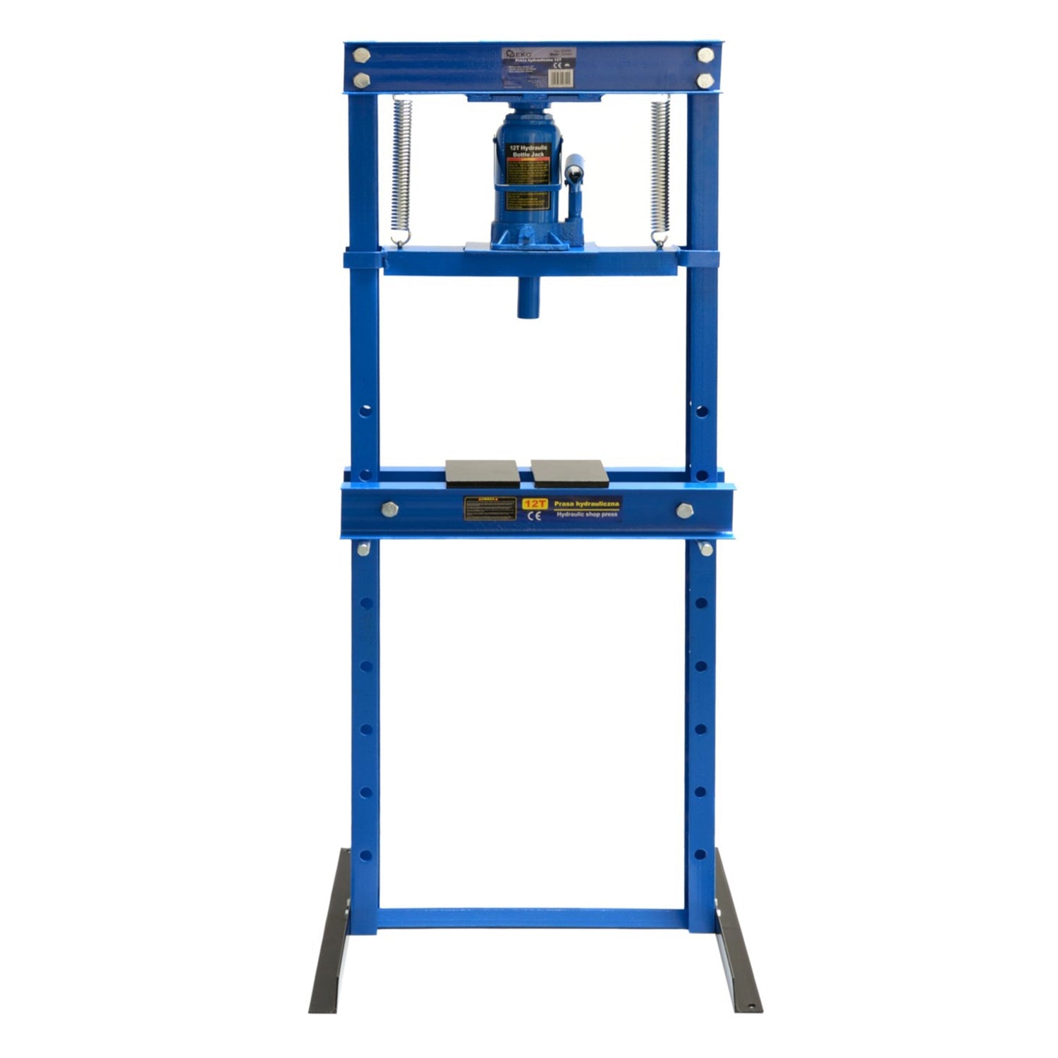 Stojanový lis 12t s fľaškovým zdvihákom