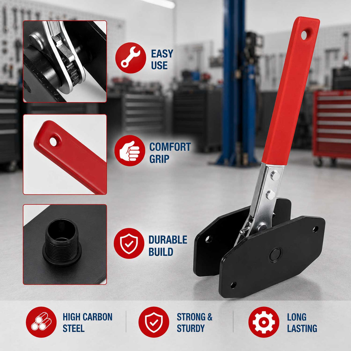 Kľúč - oddeľovač s račňou na zatlačenie brzdových piestov, Gebo Tools