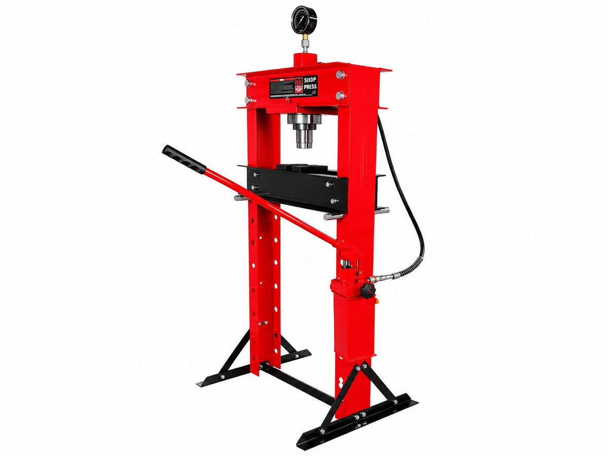 Hydraulický lis s dvojstupňvým čerpadlom 30t, Gebo Tools