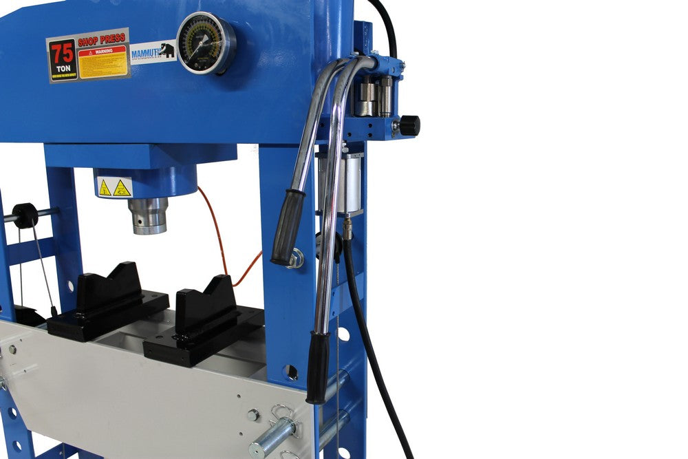 Profesionálny hydraulicko-pneumatický lis, 75t Mammuth