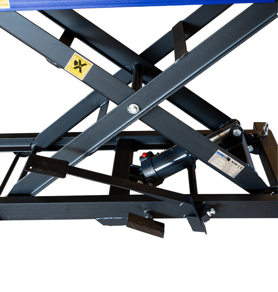 Hydraulický nožnicový zdvihák - zdvíhacia plošina pre motocykle, skútre, mopedy 360kg Mammuth Holandsko