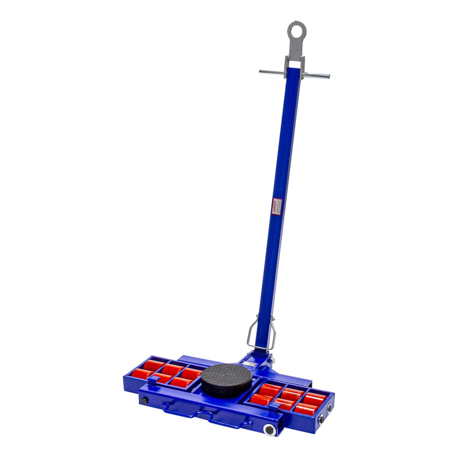 Šasi s kolieskami a vedením na prepravu ťažkých bremien 12t