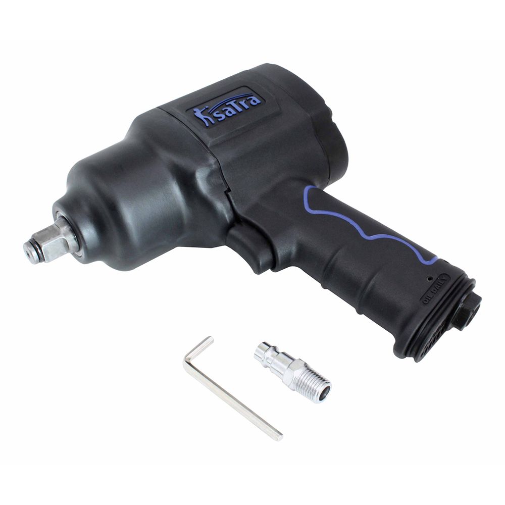 Profesionálny pneumatický rázový uťahovák 1/2'' 1500Nm Satra