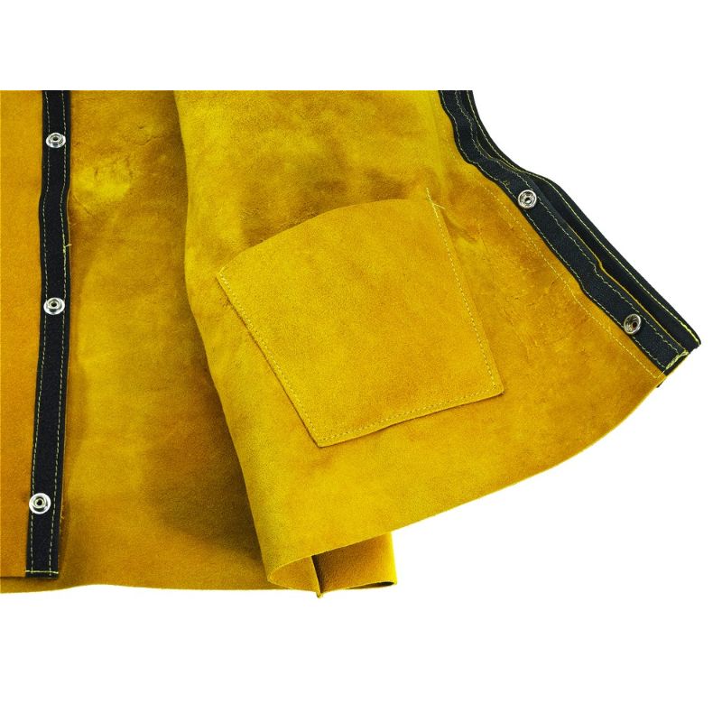 Ochranná zváračská bunda z hovädzej kože L