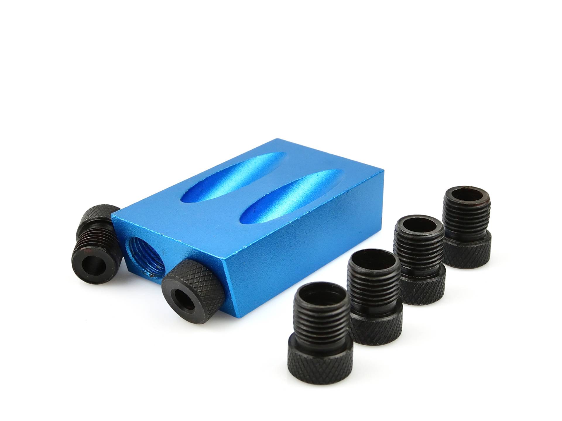 Vodiace zariadenie na vŕtanie pod uhlom do dreva