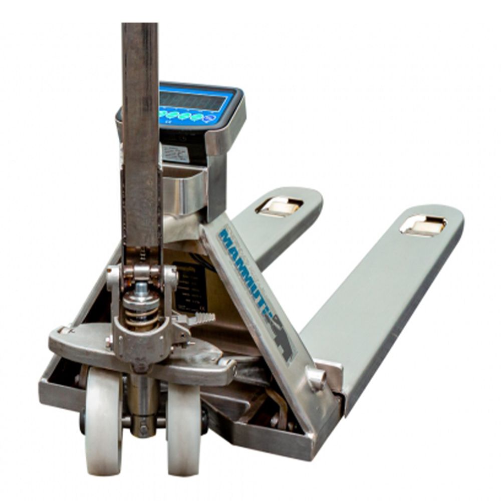 Nerezový galvanizovaný paletový vozík s nosnosťou 2500kg 115cm