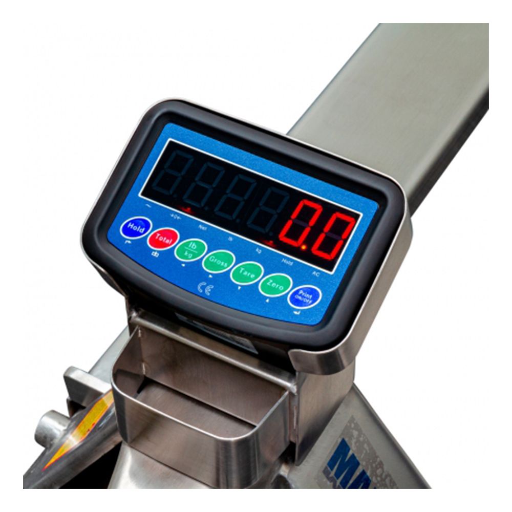 Nerezový galvanizovaný paletový vozík s nosnosťou 2500kg 115cm