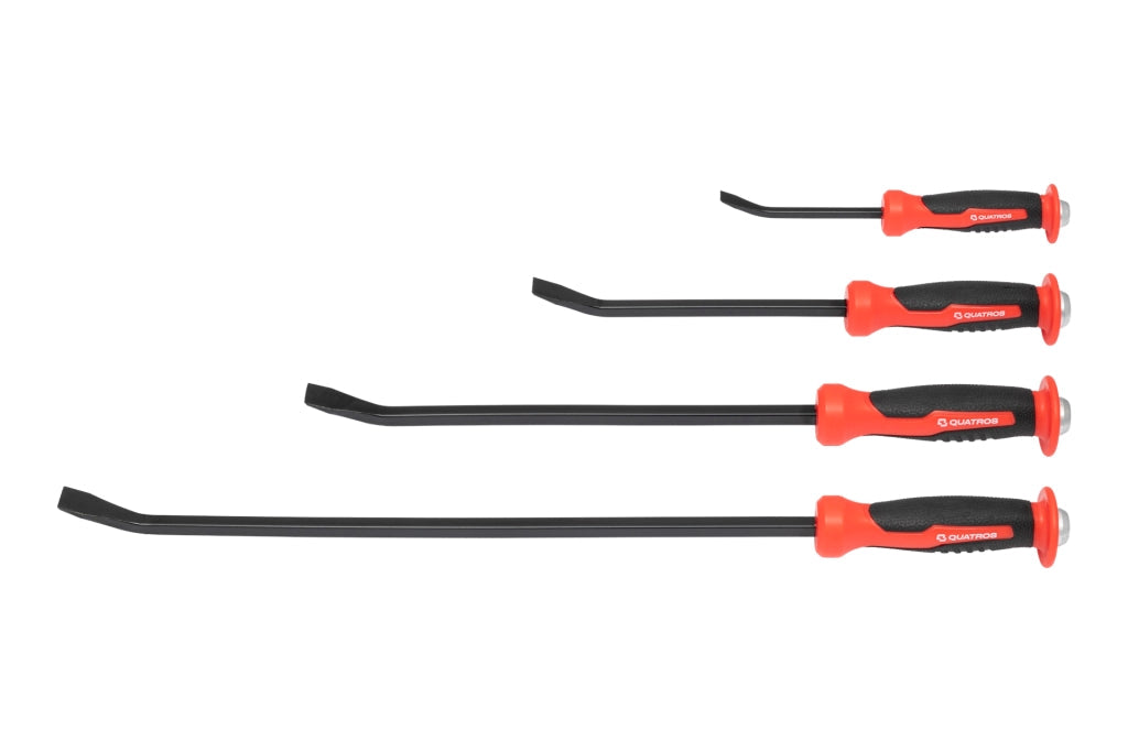 Sada montážnych pák s pogumovanou rukoväťou, 4ks