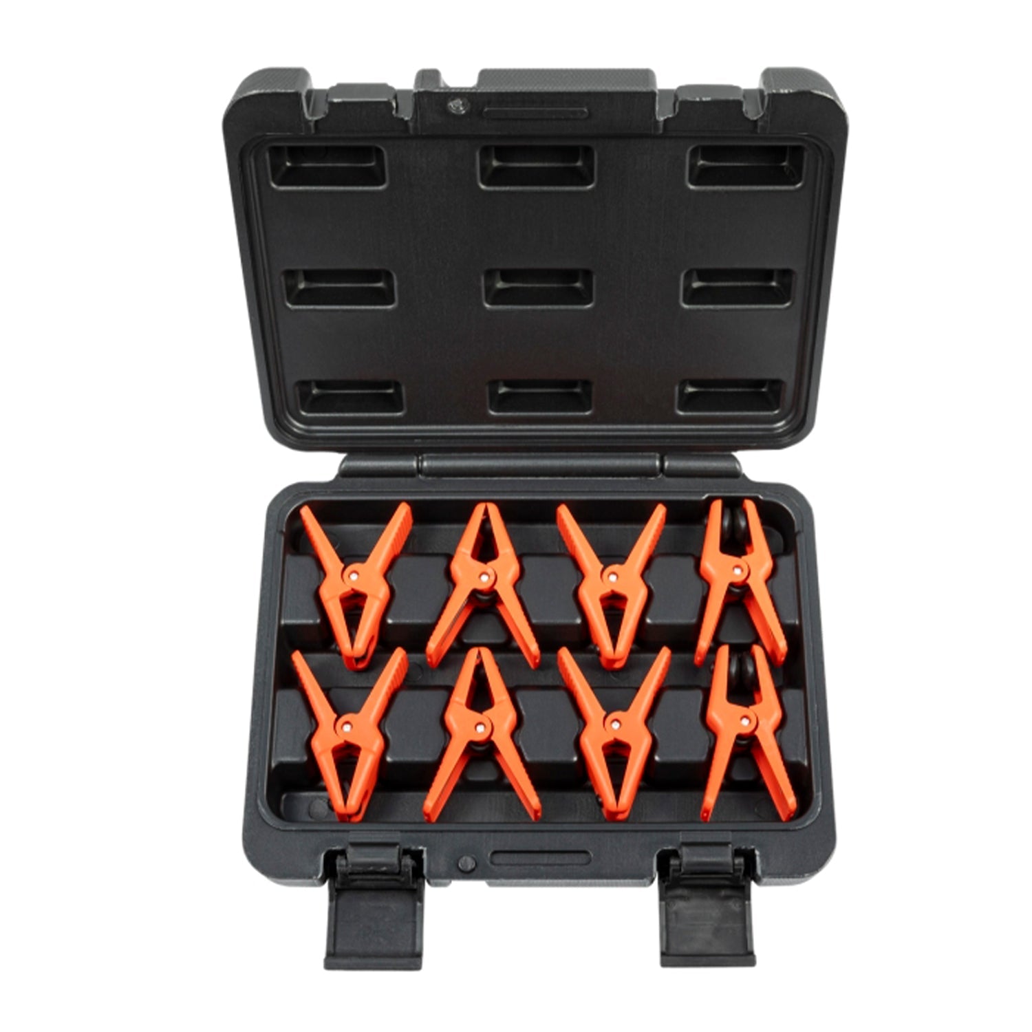 Sada 8 svoriek na brzdové, palivové potrubia, klimatizáciu, posilňovač riadenia