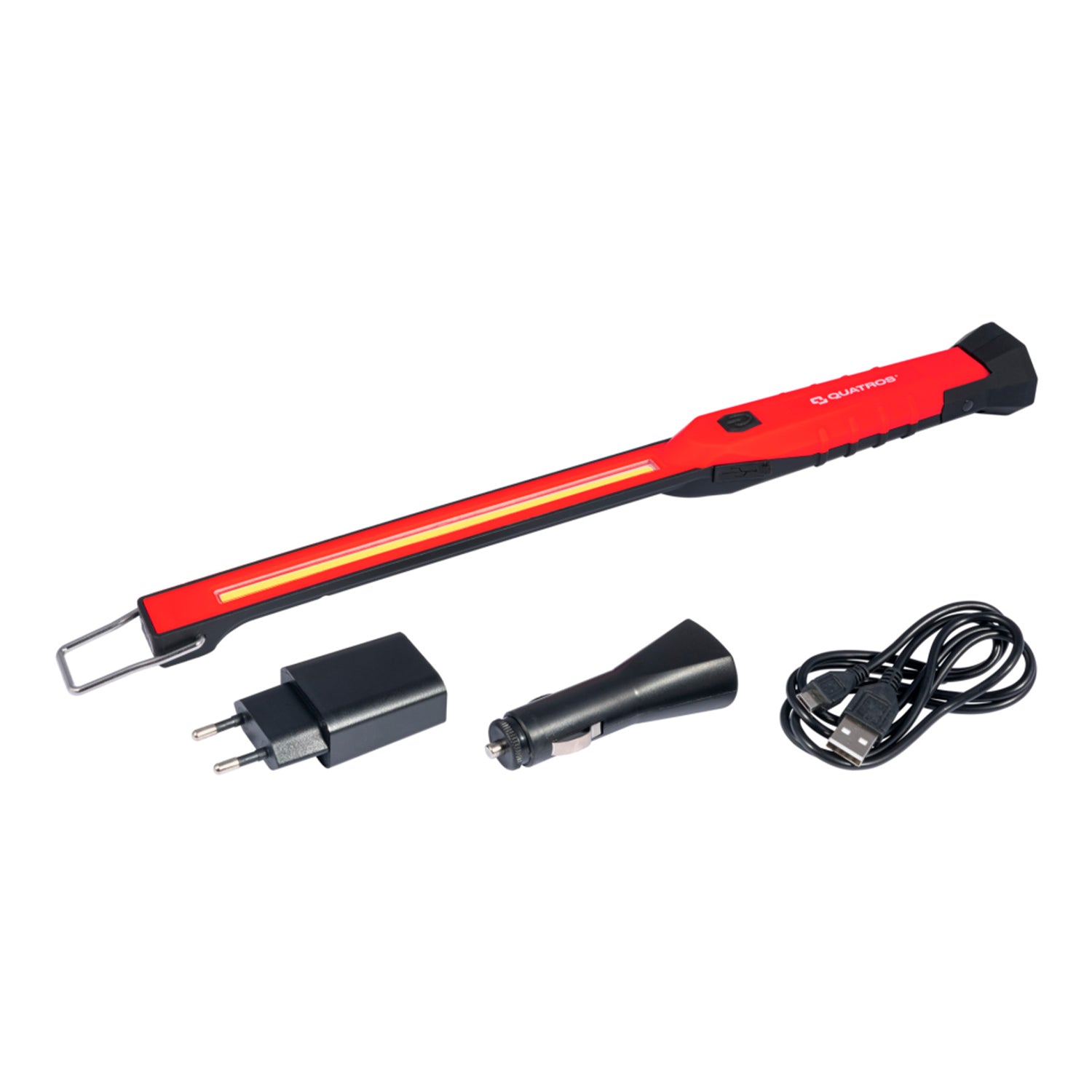 LED COB dielenská pracovná lampa 3W, slim, nabíjateľná, Quatros
