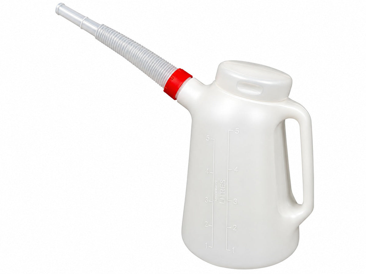 Nádoba - konvička na olej a nemrznúcu zmes, 5l Gebo Tools