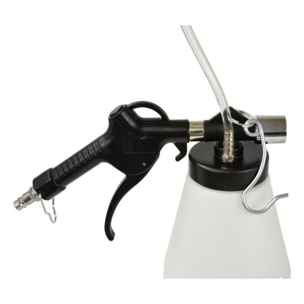 Pneumatická pištoľ na odvzdušnenie/výmenu brzdovej kvapaliny so 4 adaptérmi