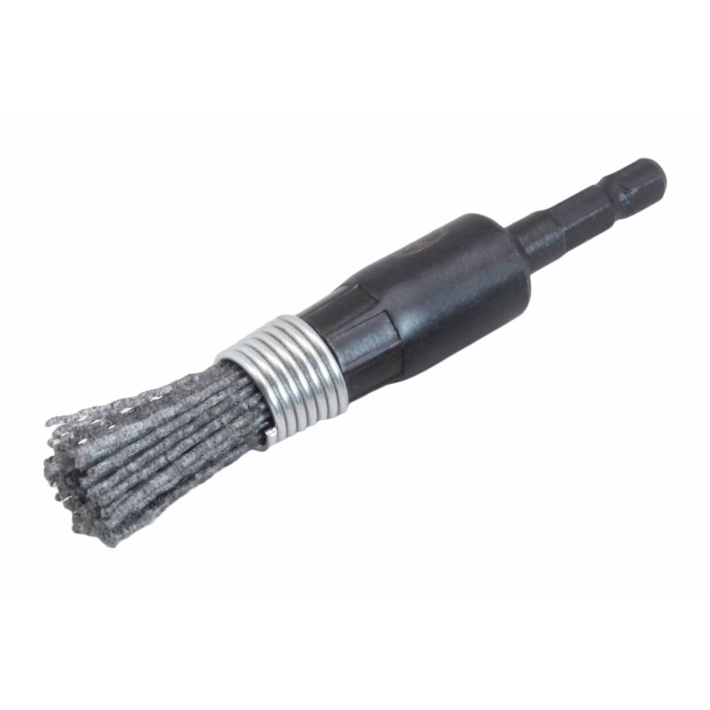 Silikónová nylonová kefa na čistenie sedla vstrekovača 15 mm