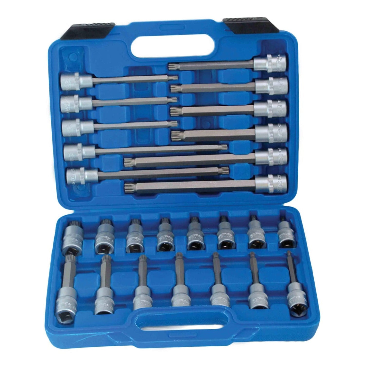 Sada nástrčných kľúčov - bitov XZN M Spline 1/2'' 26ks Satra