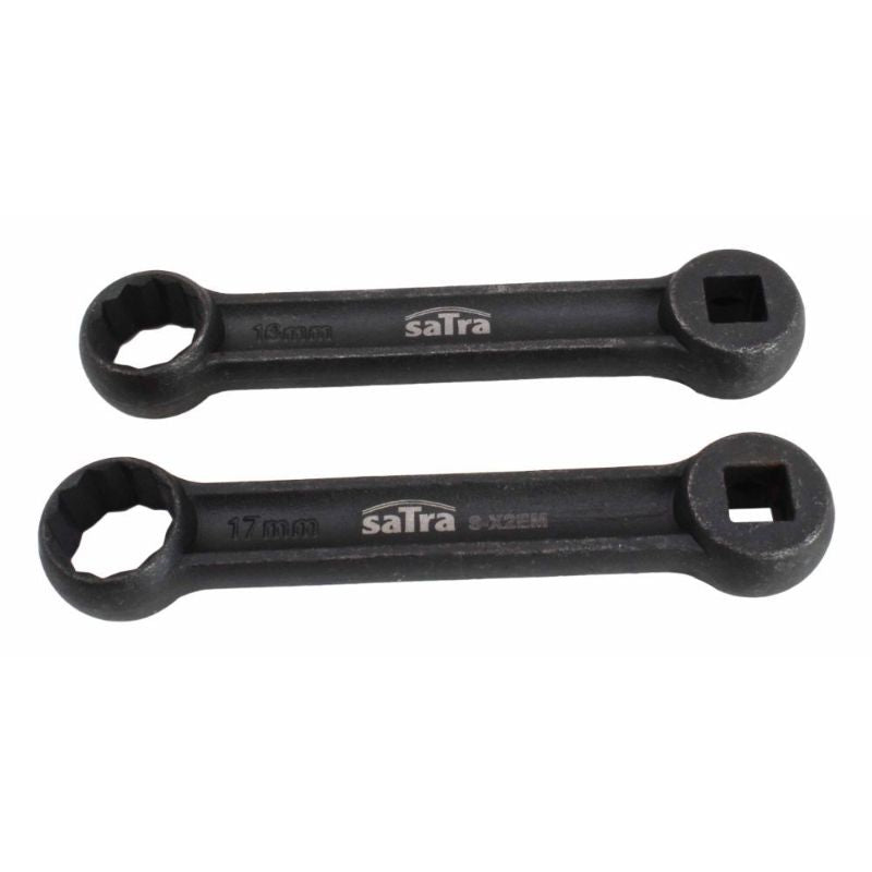 Sada rovných očkových kľúčov s 12-hranom 16-17 mm pre mercedes