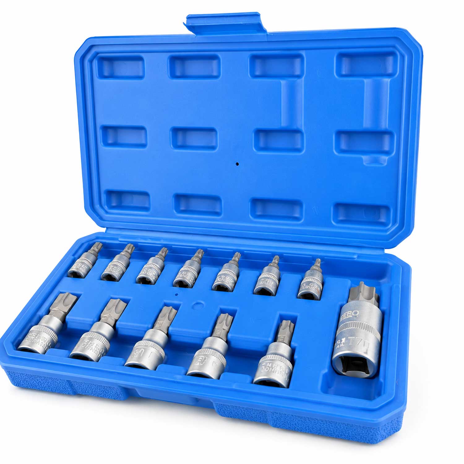 Sada bitov Torx 5-hranných TS8 - TS60, 12ks, Gebo Tools