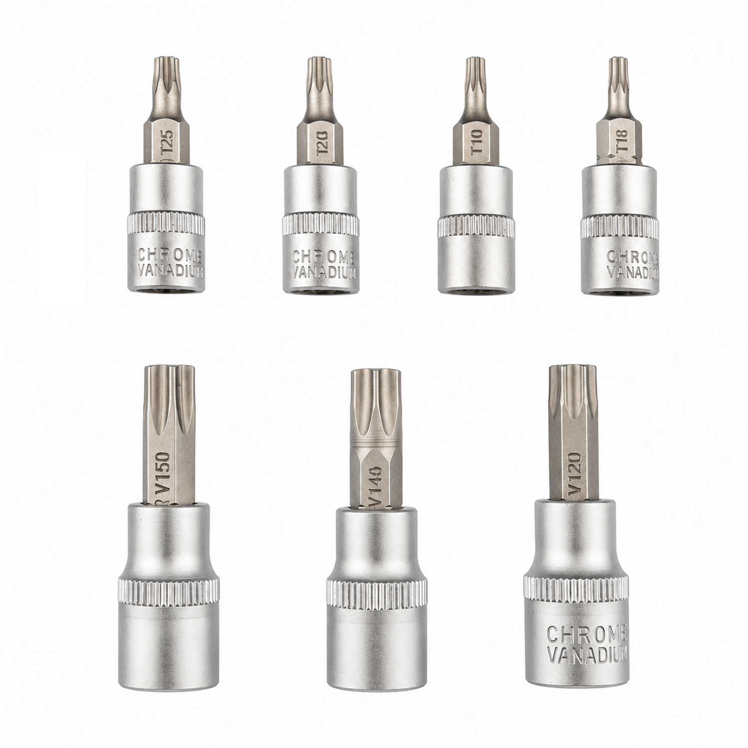 Sada bitov Torx 5-hranných TS8 - TS60, 12ks, Gebo Tools