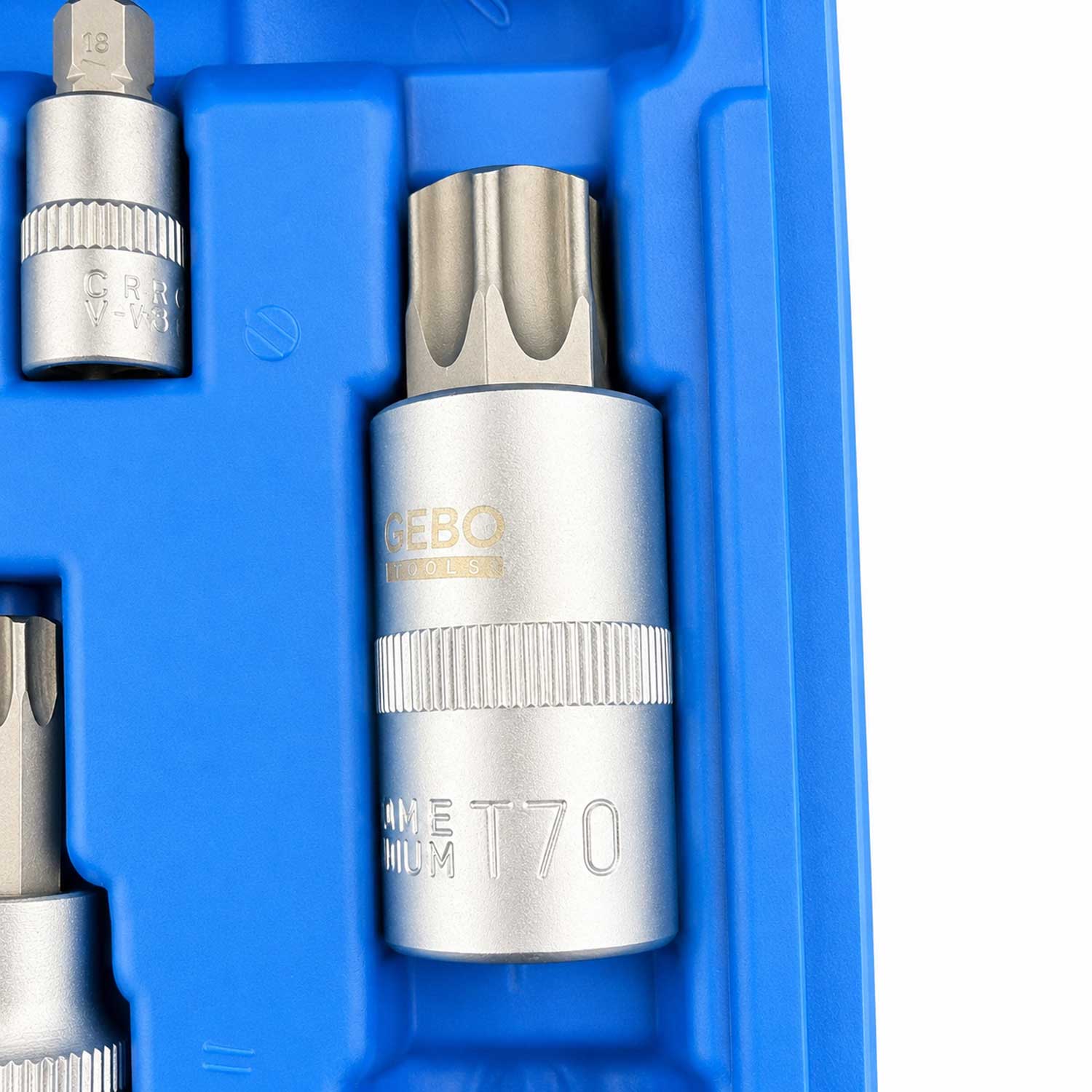 Sada bitov Torx 5-hranných TS8 - TS60, 12ks, Gebo Tools