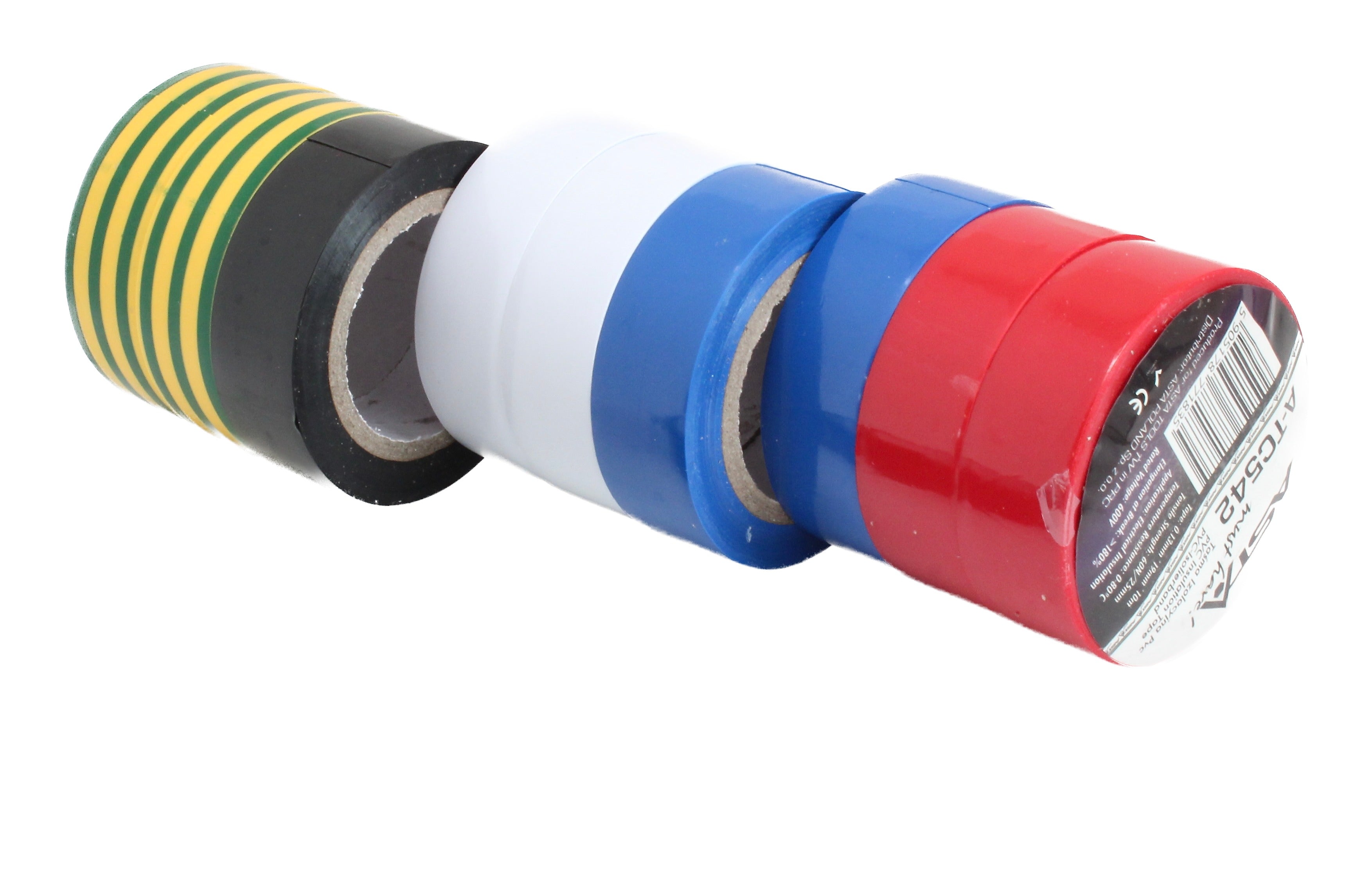 Sada izolačných pások PVC, 19mm, 10ks