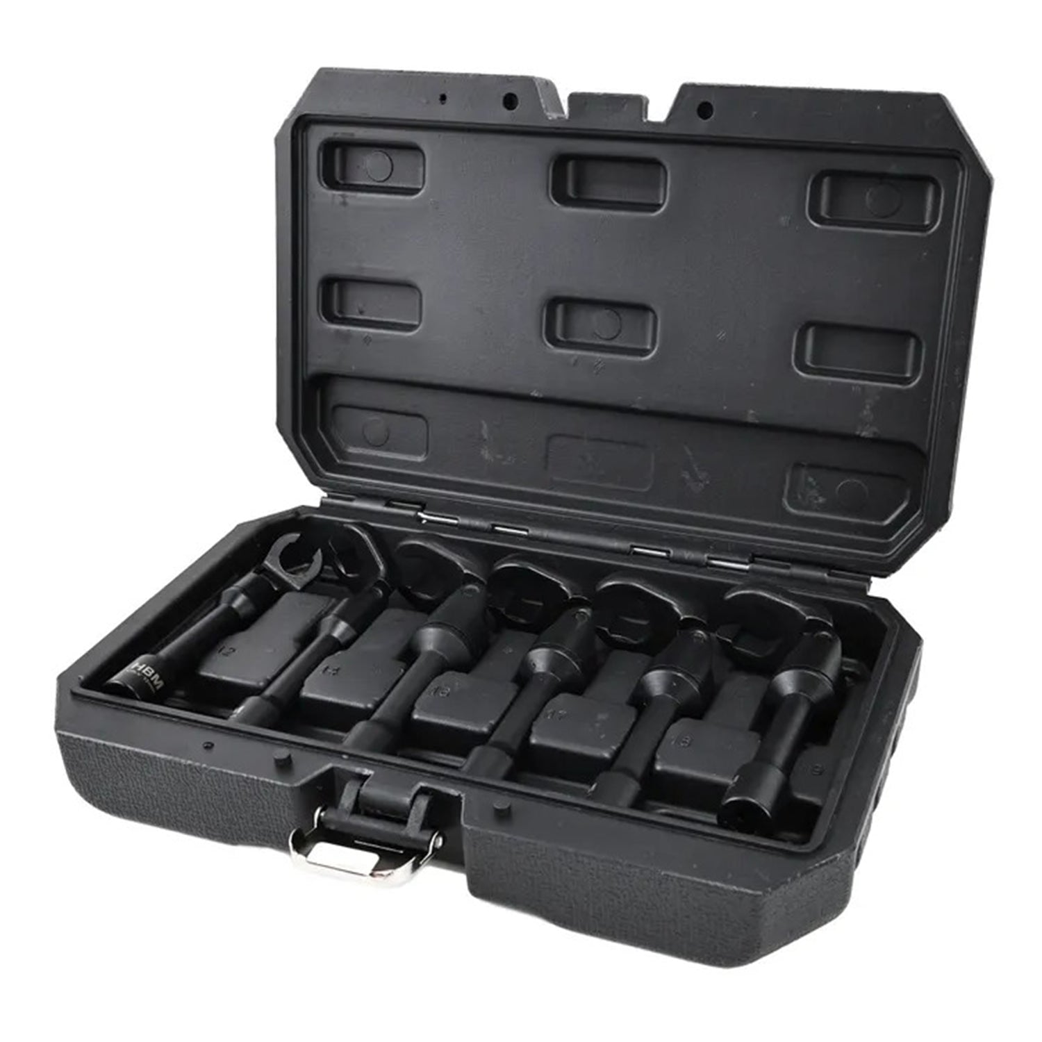 Sada kĺbových vidlicových kľúčov 3/8'' na potrubie 12 - 19mm, 6ks HBM