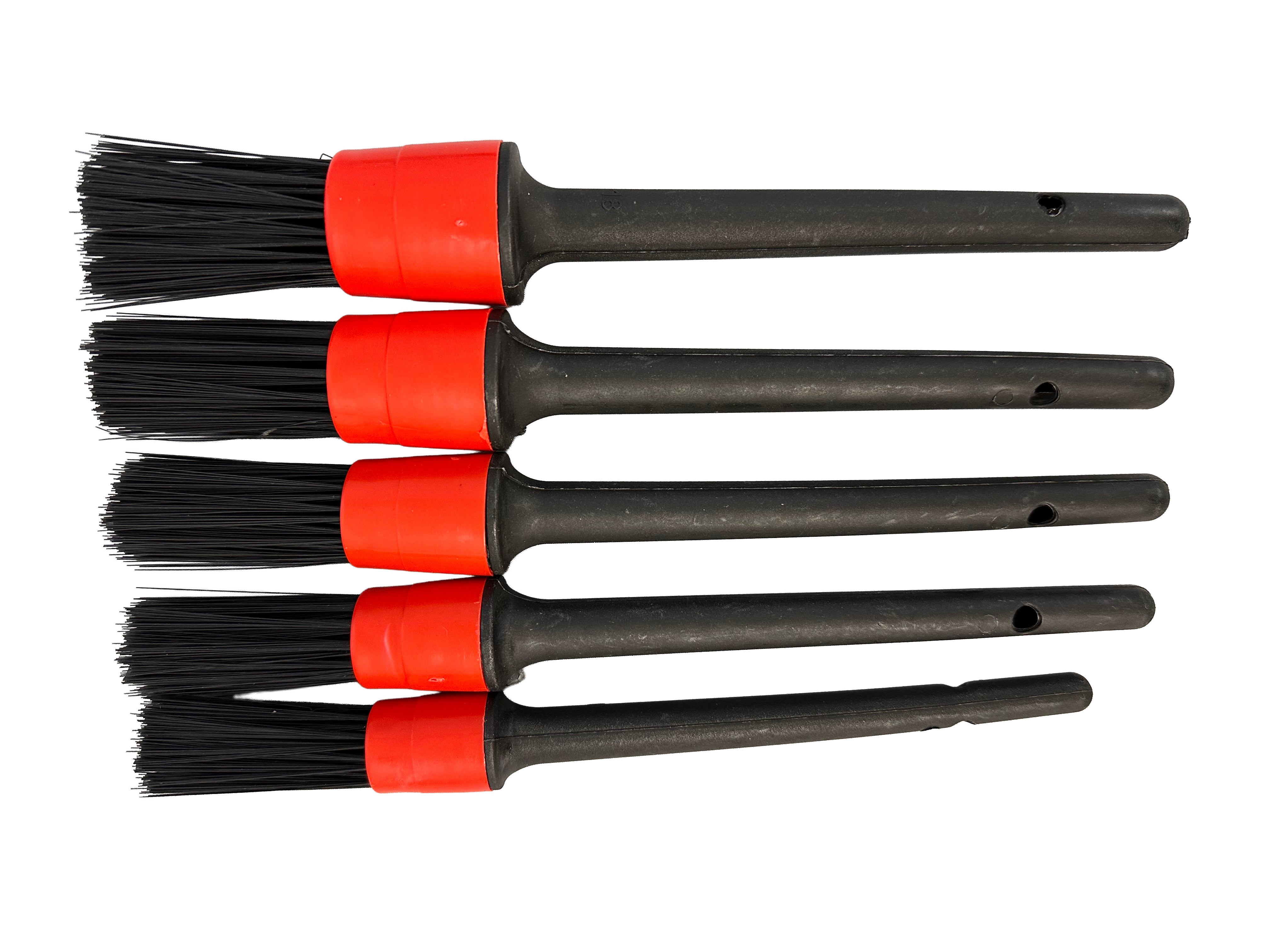Sada kefiek na detailing - čistenie interiéru auta, 5ks Gebo Tools