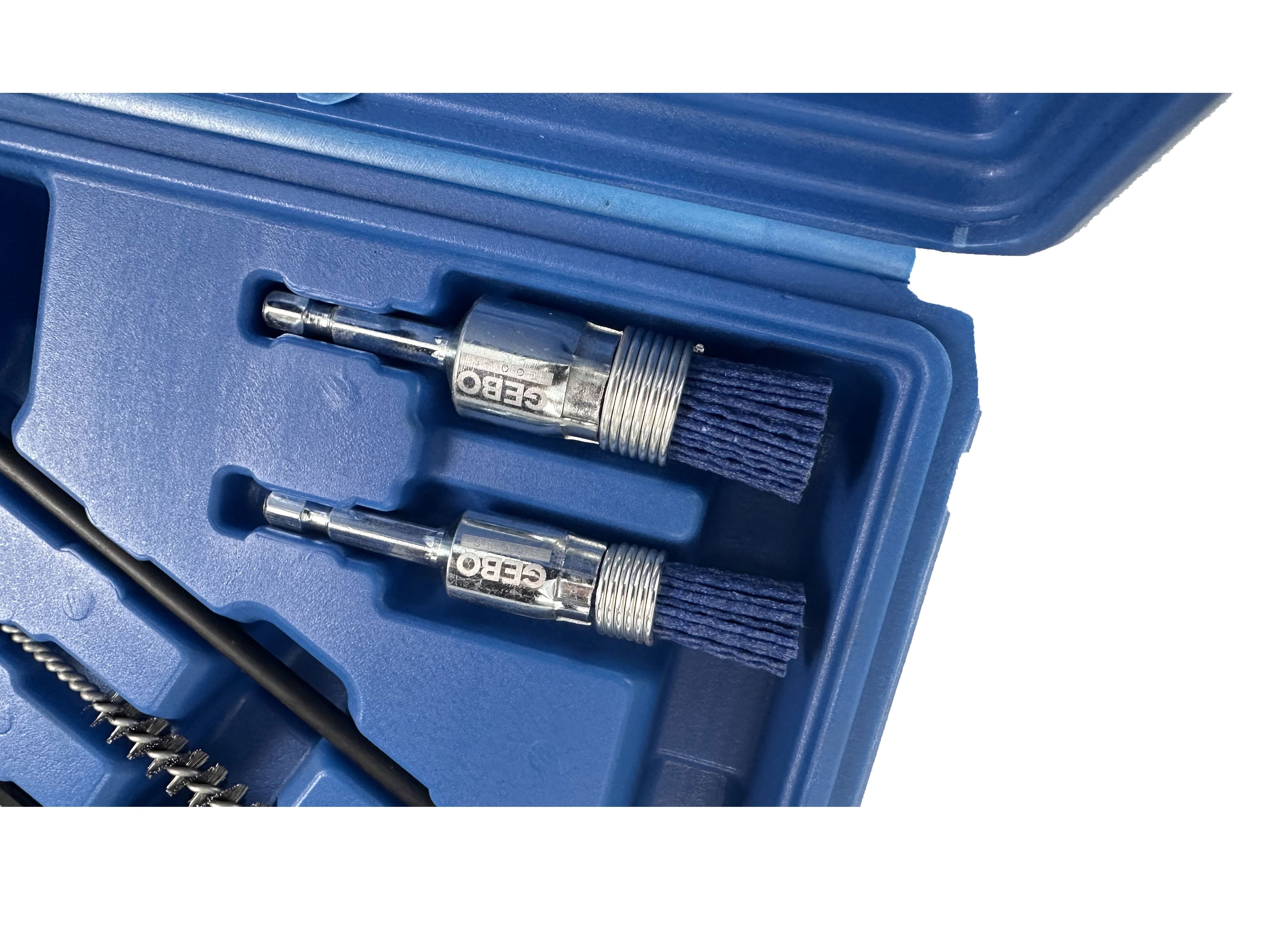 Sada kefiek na čistenie sediel vstrekovačov diesel Gebo Tools
