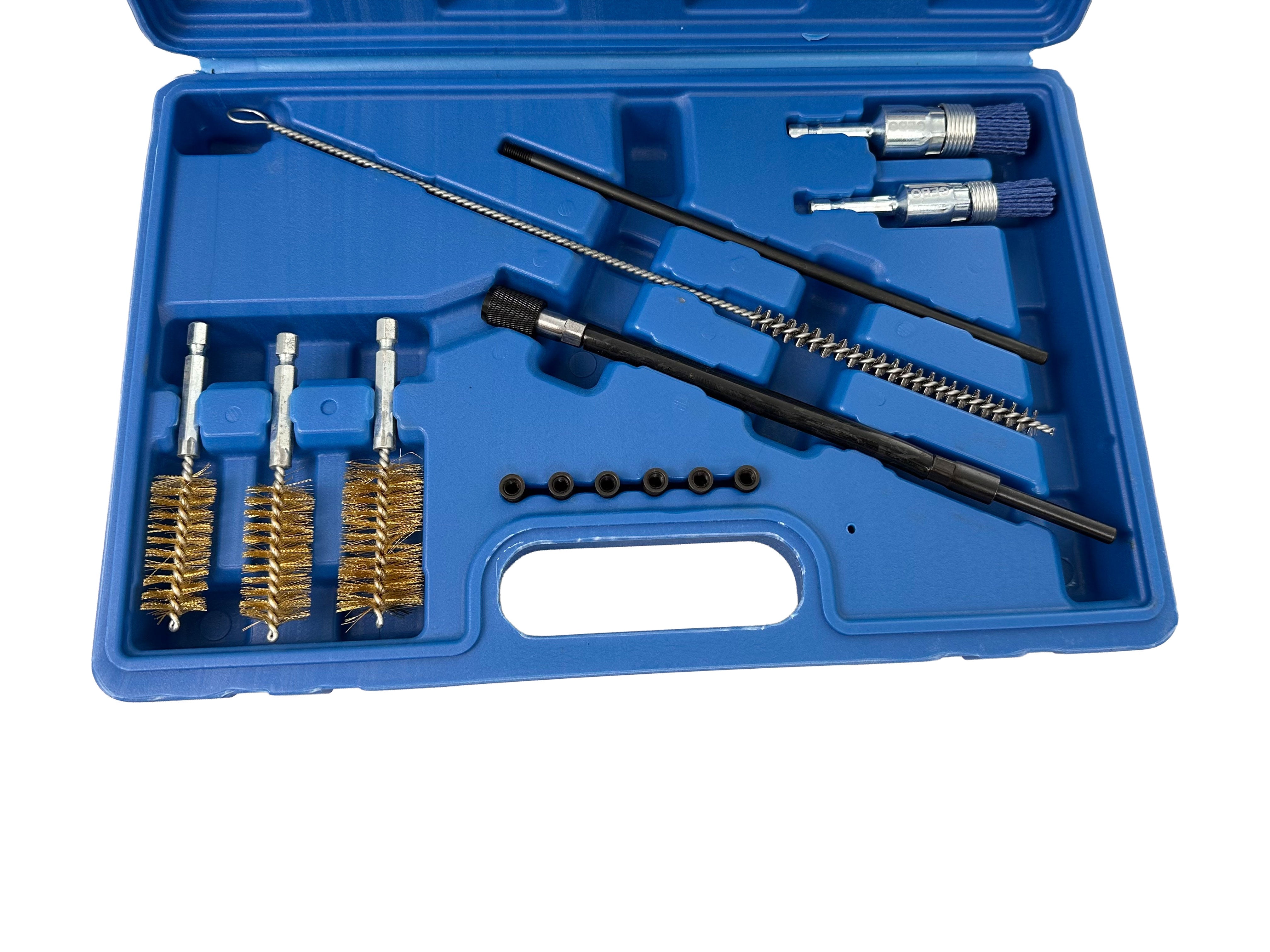 Sada kefiek na čistenie sediel vstrekovačov diesel Gebo Tools