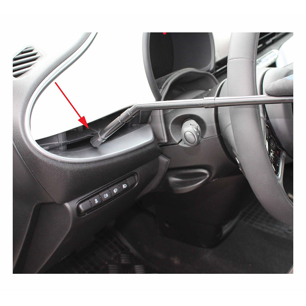 Sada koncoviek na vysávač pre auto detailing, 9ks