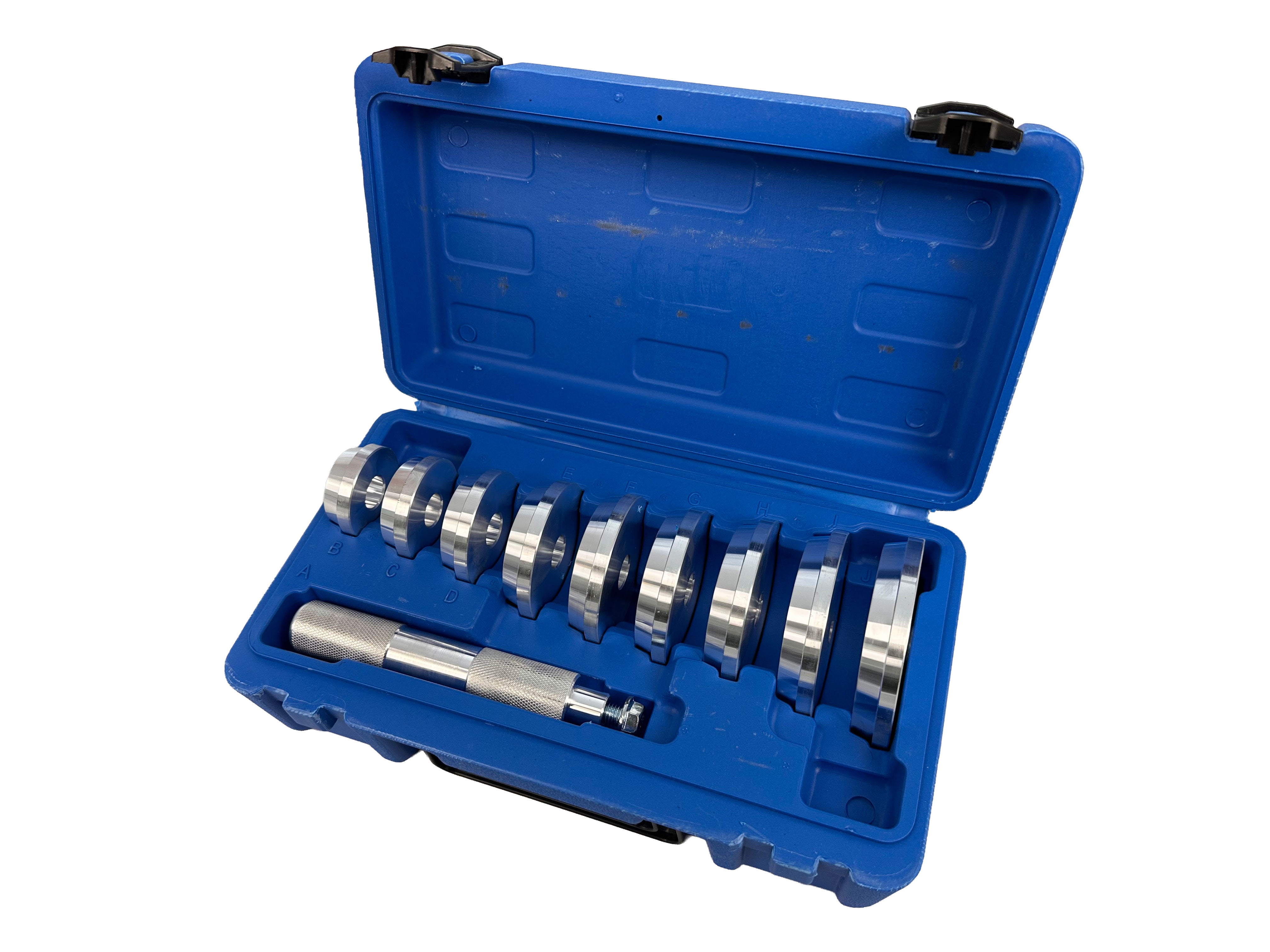 Sada na montáž ložísk a tesnení - axiálne lisovacie dosky 40 - 81mm Gebo Tools