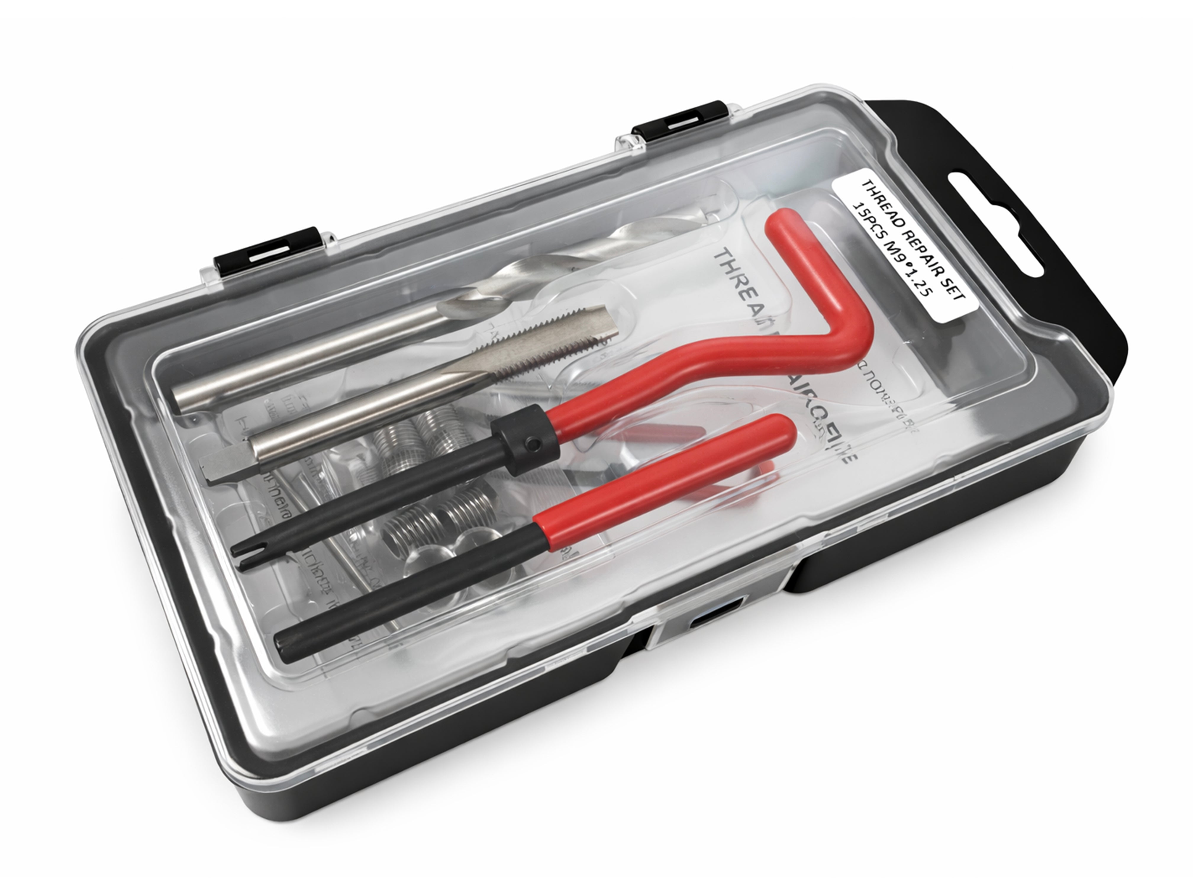 Sada na opravu závitov M9 x 1,25, Gebo Tools