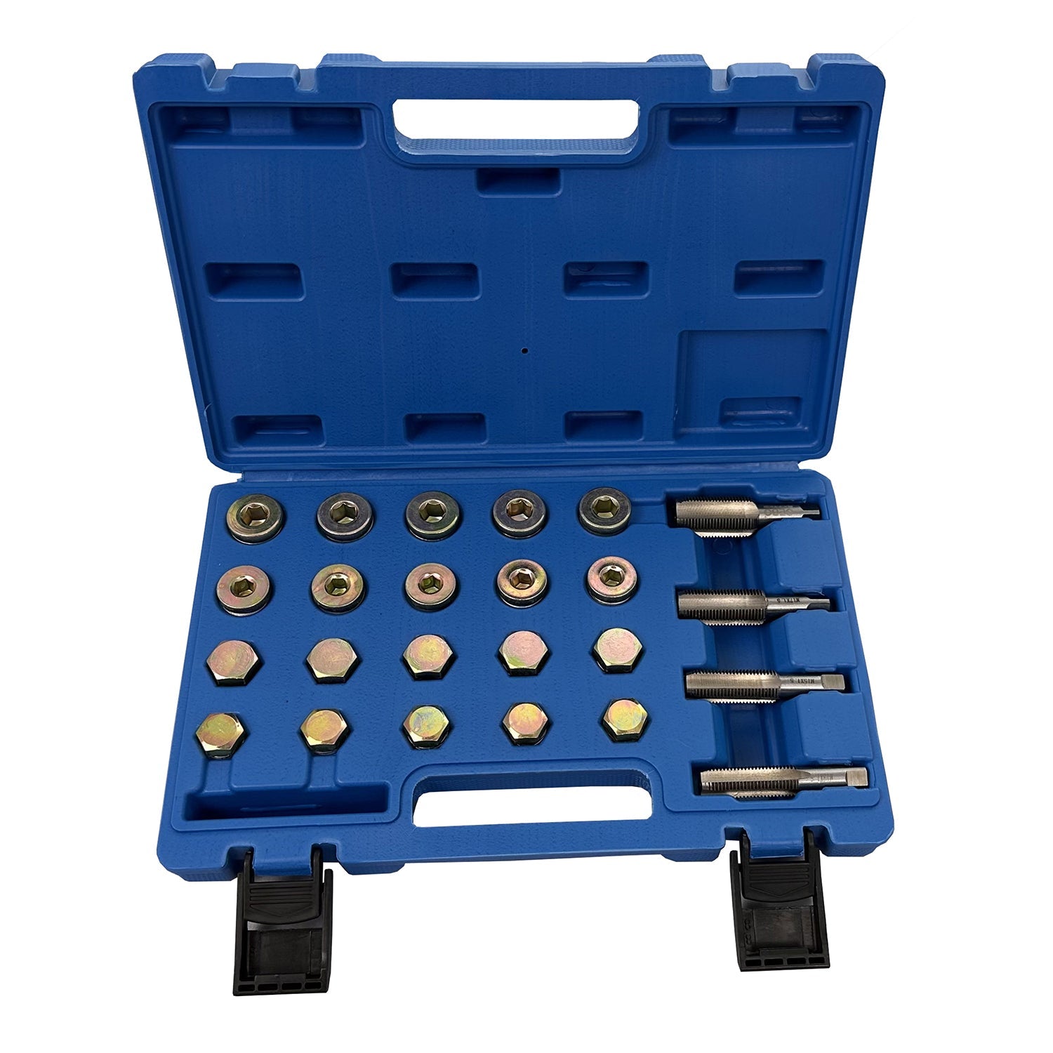 Sada na opravu závitov olejových vaní M13, M15, M17, M20 Gebo Tools