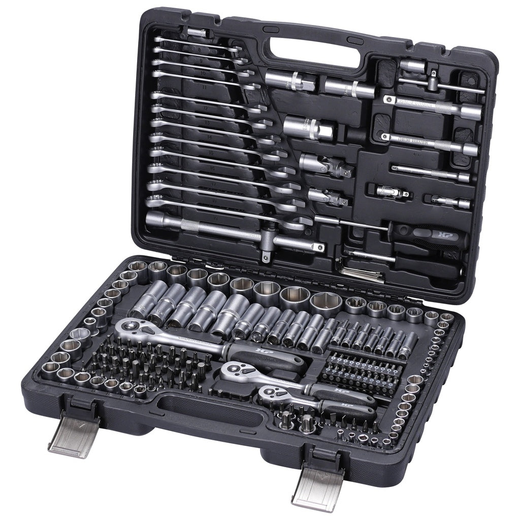 Sada náradia - Gola sada, hlavice, kľúče, bity 216ks XPtools