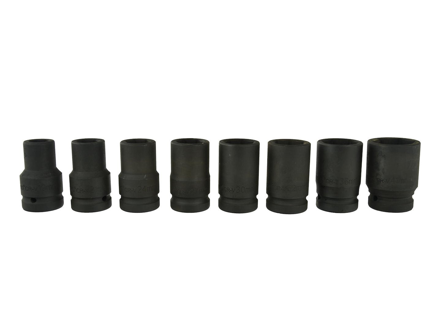 Sada rázových nástrčných havíc - kľúčov, 6-hran, 1'', 19 - 41mm, 8ks Geko