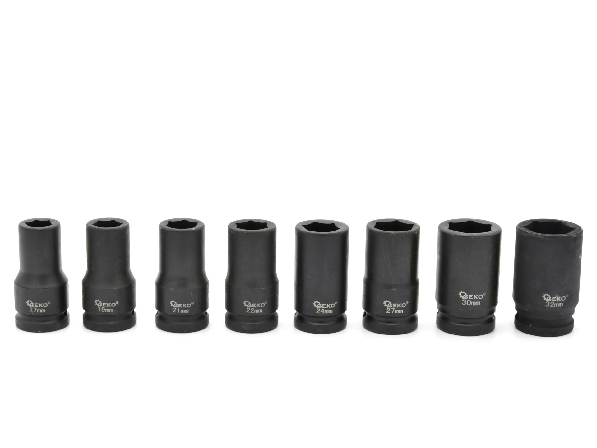 Sada rázových nástrčných hlavíc - kľúčov 3/4'', 8ks, 17 - 32mm